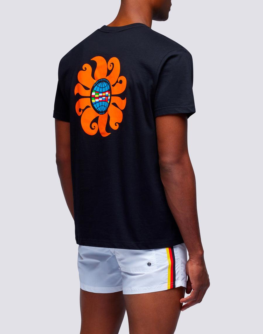 Sundek t-shirt uomo in cotone capsule flag m669tesj500-00100 I Più Venduti