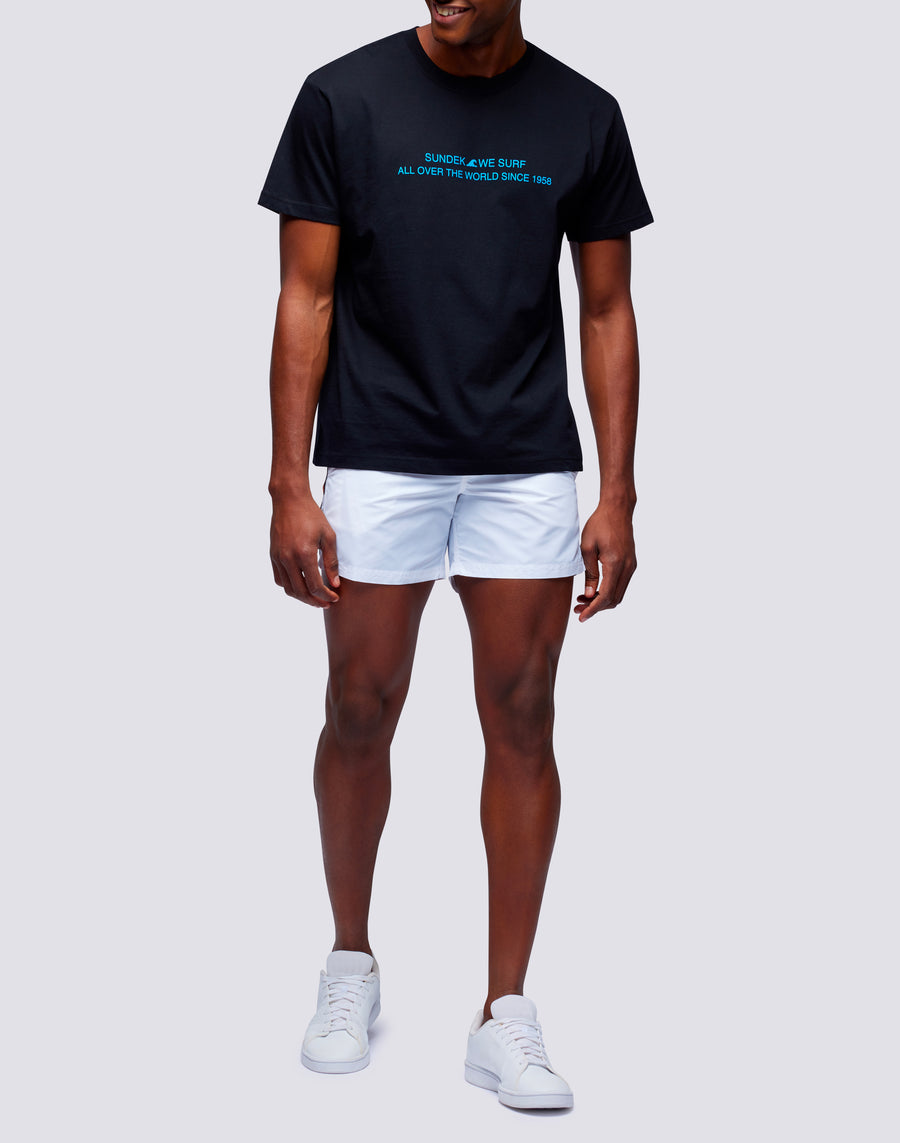 Sundek t-shirt uomo in cotone capsule flag m669tesj500-00100 I Più Venduti