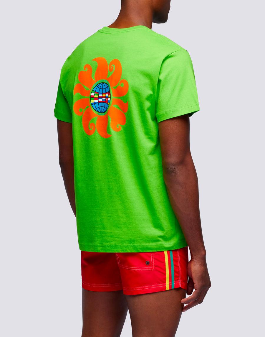 Sundek t-shirt uomo in cotone capsule flag m669tesj500-62000 Negozio