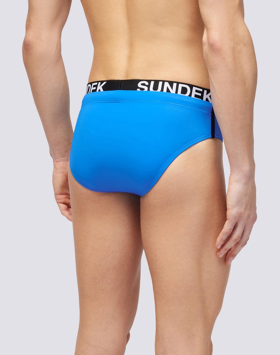 Sundek SLIP CON ELASTICO LOGO m309ssl3000-08901 I Più Venduti