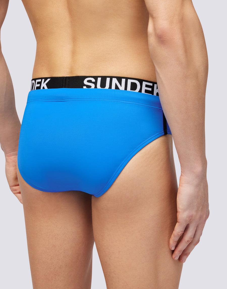 Sundek SLIP CON ELASTICO LOGO m309ssl3000-08901 I Più Venduti