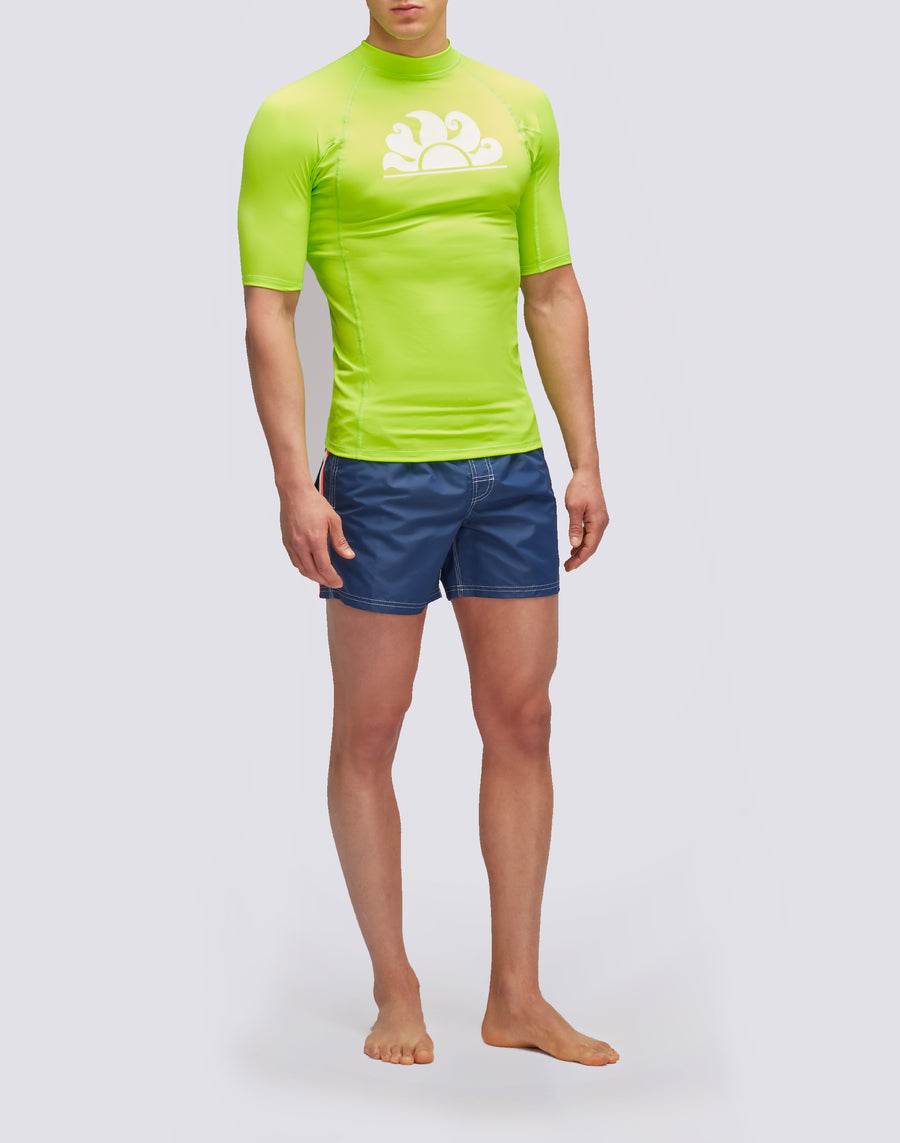 Sundek RASHGUARD GIROCOLLO UPF 50 m269rspy100-24801 Nuovo