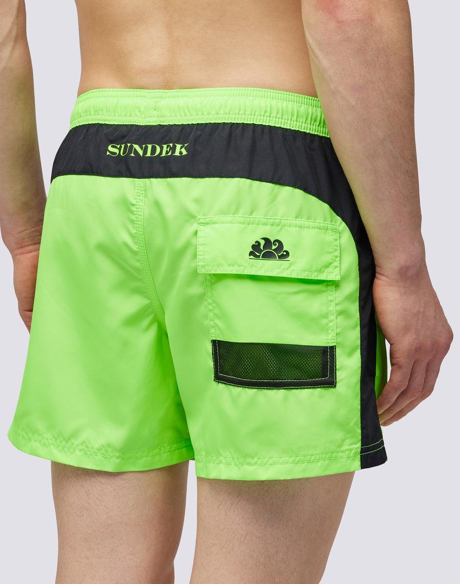 Sundek COSTUME DA BAGNO CORTO VITA ELASTICATA LIGHT POLY m731bdp0300-24801 Spedizione Gratuita