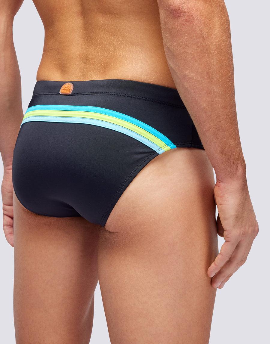 Sundek SLIP MARE CON ARCOBALENO m306ssl3000-00435 Negozi Online