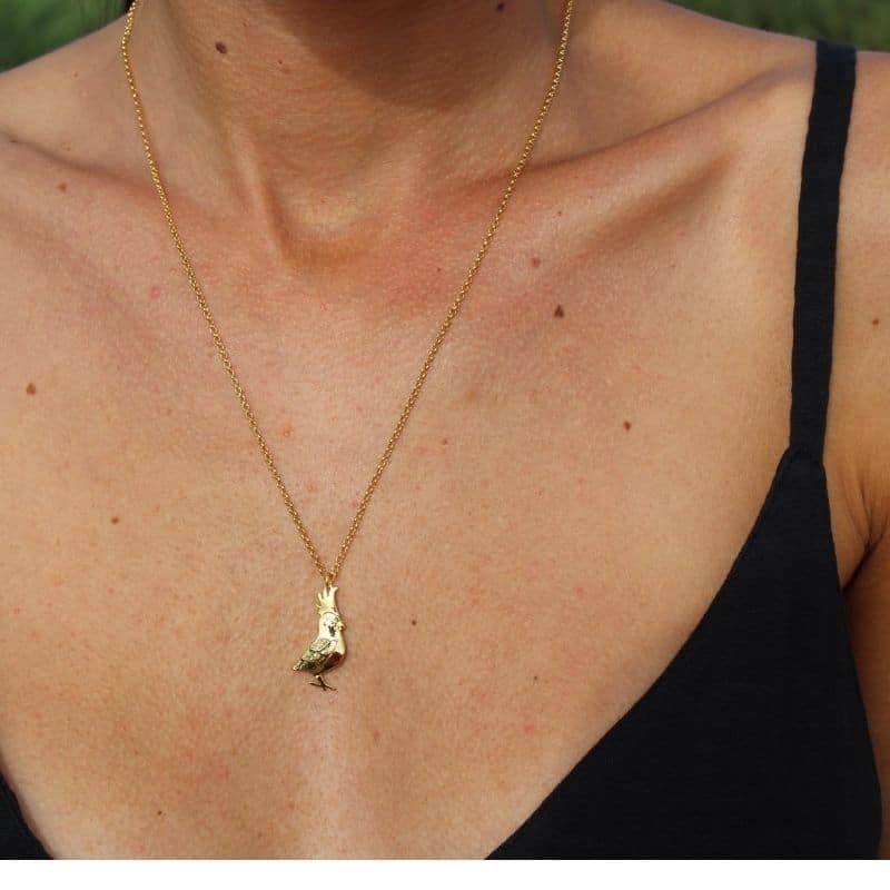 Thais Bernardes Ciondolo Charm Cockatoo Online