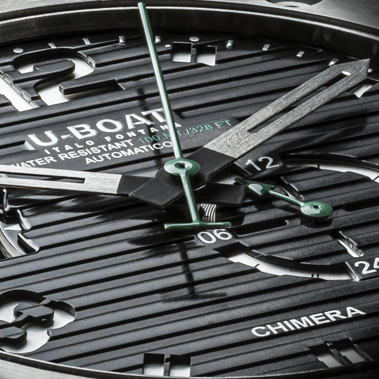 U Boat CHIMERA 46MM SS NERO Soddisfazione Garantita