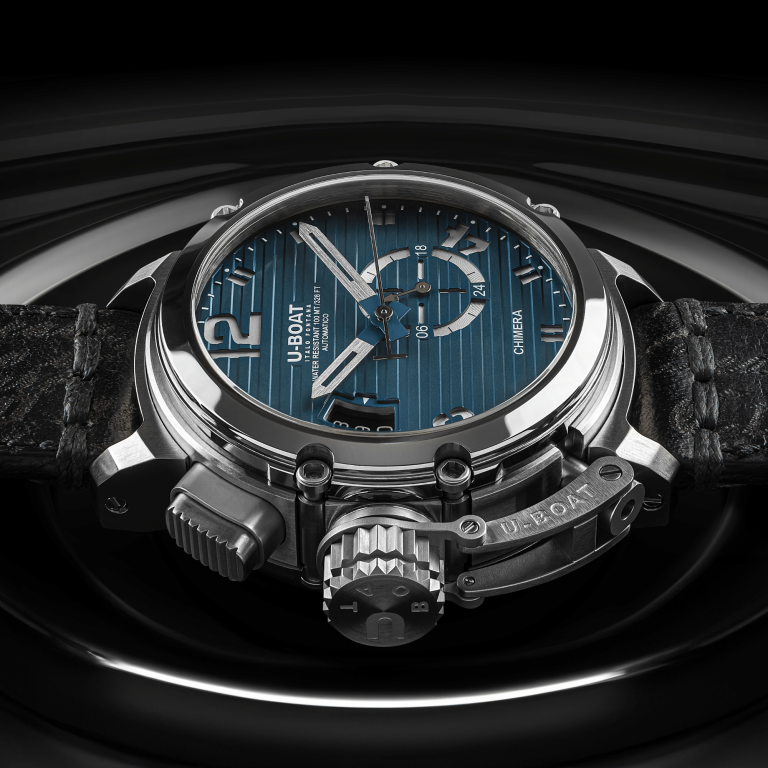 U Boat CHIMERA 46MM SS BLU Qualità Garantita
