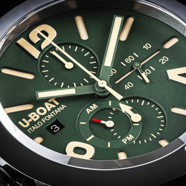 U Boat CLASSICO 45 TUNGSTENO CAS GREEN Fino Al -60%