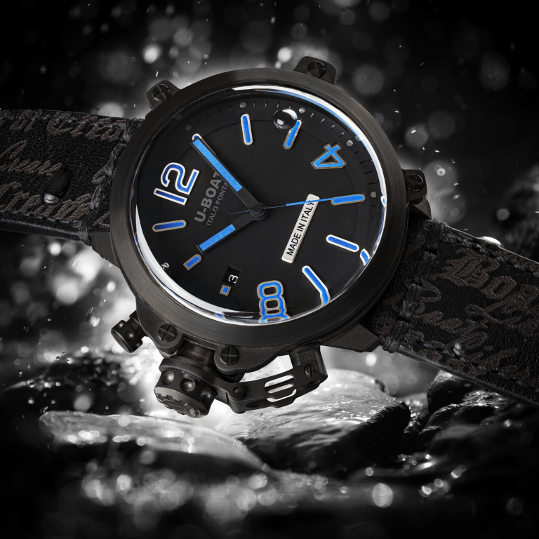 U Boat CAPSULE 45MM PVD BK BL Novità