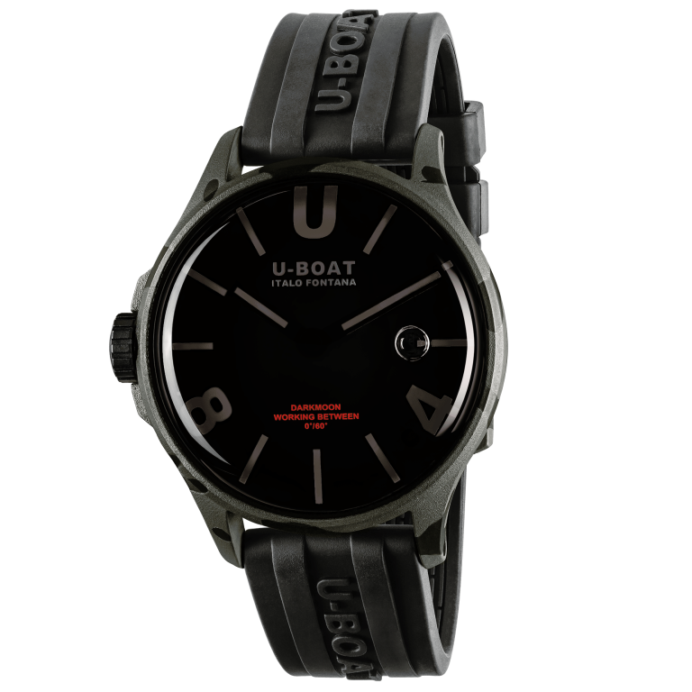 U Boat DARKMOON 44 MM BK GREY CURVED CAMOUFLAGE