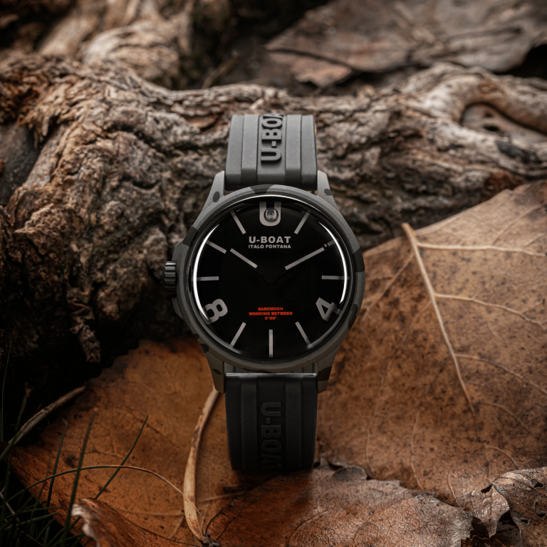 U Boat DARKMOON 40 MM BK GREY CURVED CAMOUFLAGE Offerta