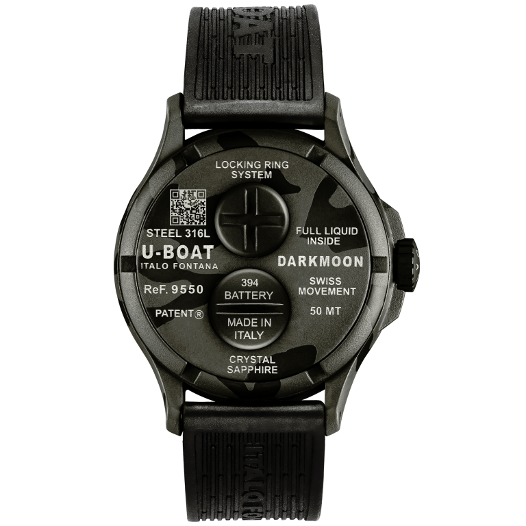 U Boat DARKMOON 44 MM BK GREY CURVED CAMOUFLAGE Online