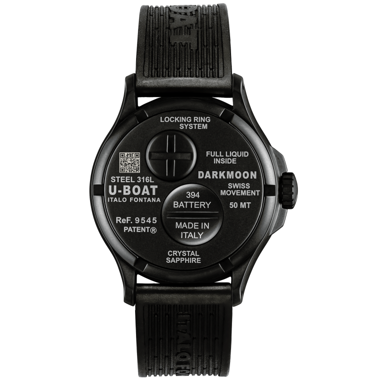 U Boat DARKMOON 40 MM BK BLACK CURVED PVD Outlet