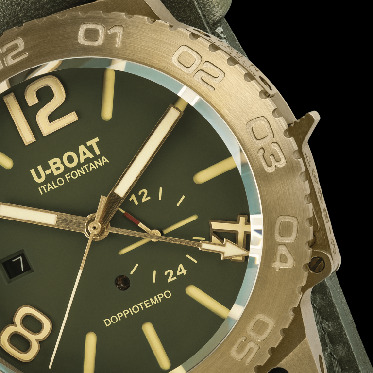 U Boat DOPPIOTEMPO 46MM BRONZO GR Vendita Economica