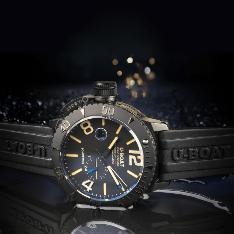 U Boat SOMMERSO 46MM DLC Saldi Di Fabbrica
