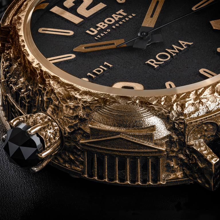U Boat ROMA 45MM BRONZE DIAMOND Negozi Online