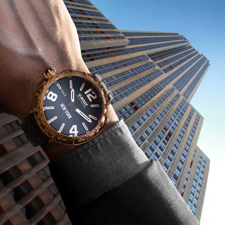 U Boat NEW YORK 45MM BRONZE DIAMOND Sottocosto