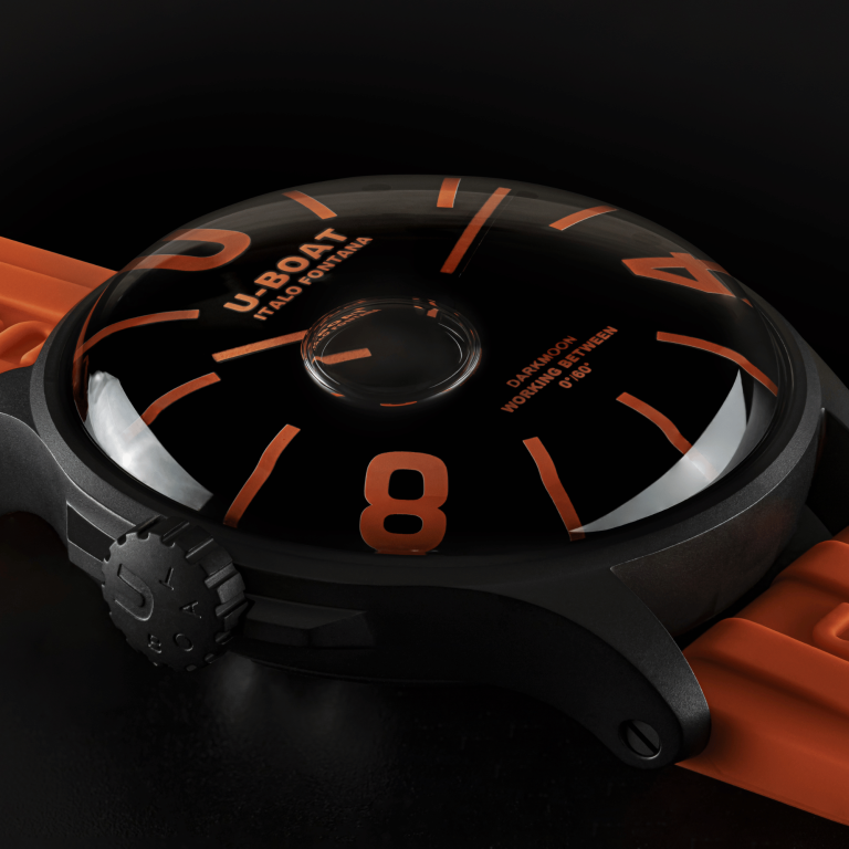 U Boat DARKMOON 44MM BK ORANGE PVD Vendita Economica
