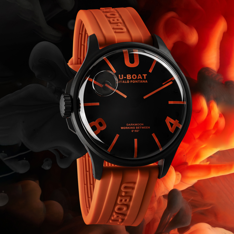 U Boat DARKMOON 44MM BK ORANGE PVD Vendita Economica