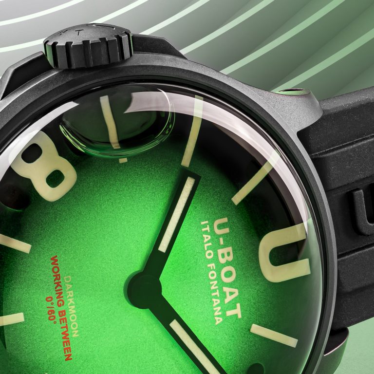 U Boat DARKMOON 40 MM GREEN PVD SOLEIL Saldi Di Fabbrica