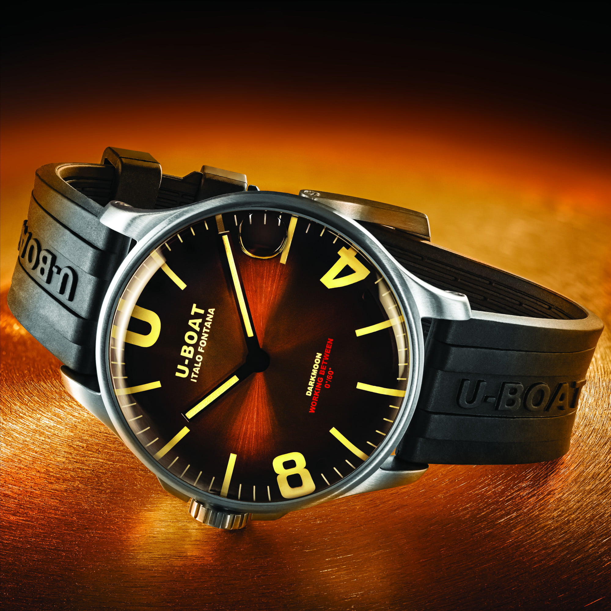 U Boat DARKMOON 44MM BROWN SS SOLEIL Negozio