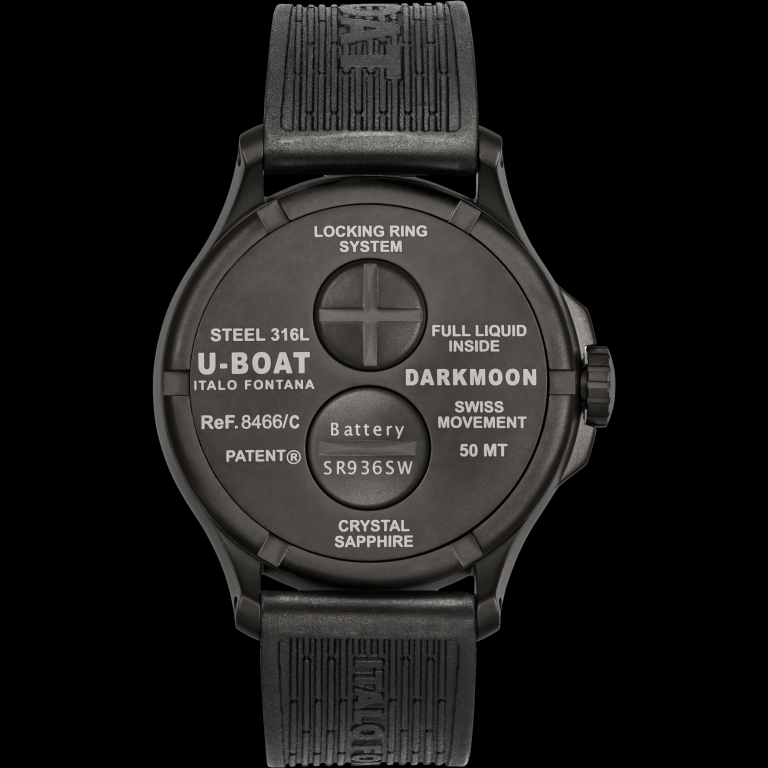 U Boat DARKMOON 44MM RED GLASS PVD Italy