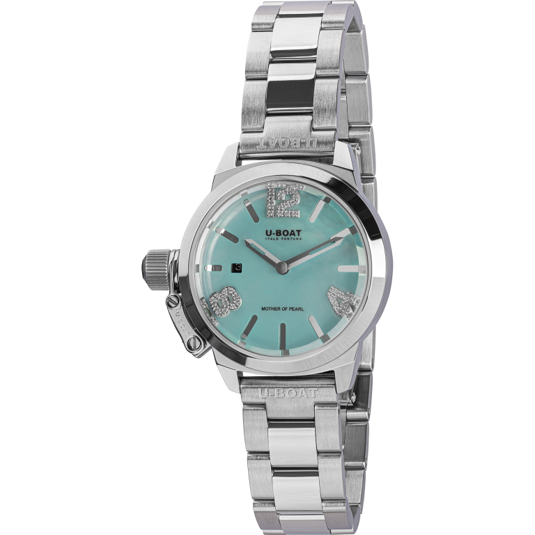 U Boat CLASSICO LADY 30MM ACQUAMARINE Promozione Limitata