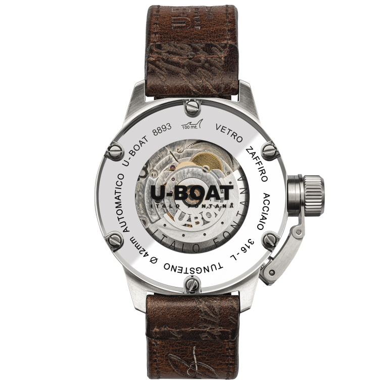 U Boat CLASSICO 42MM TUNGSTENO BLACK Offerta Pasqua