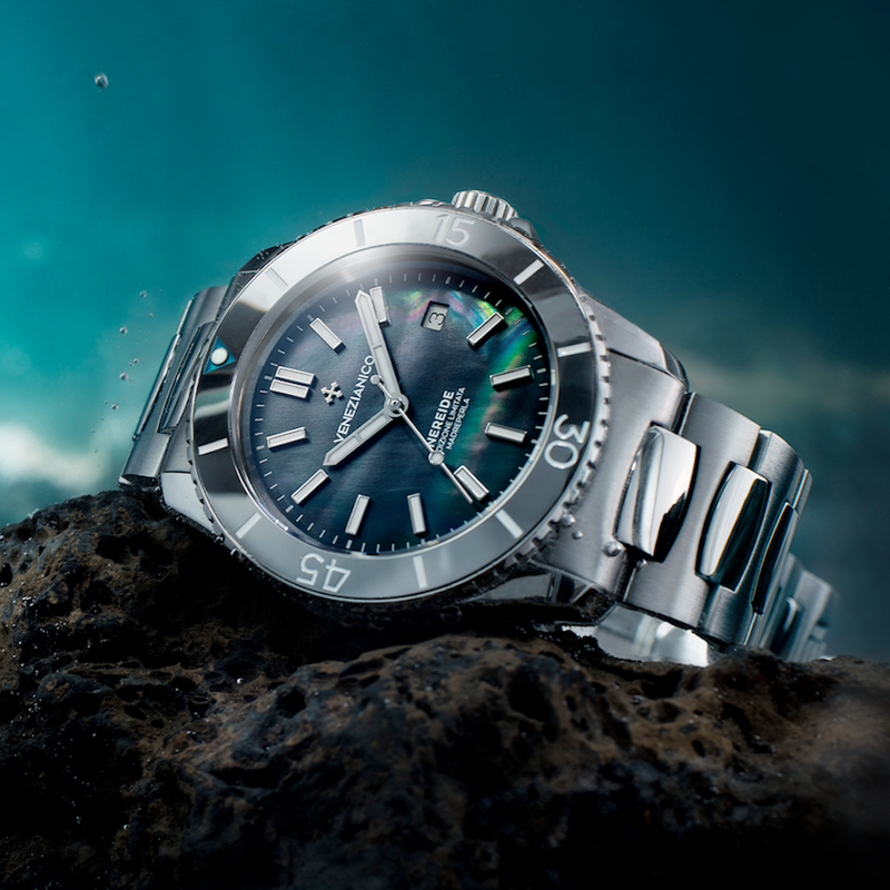 Venezianico NEREIDE TUNGSTENO - Madreperla Limited Edition In Linea