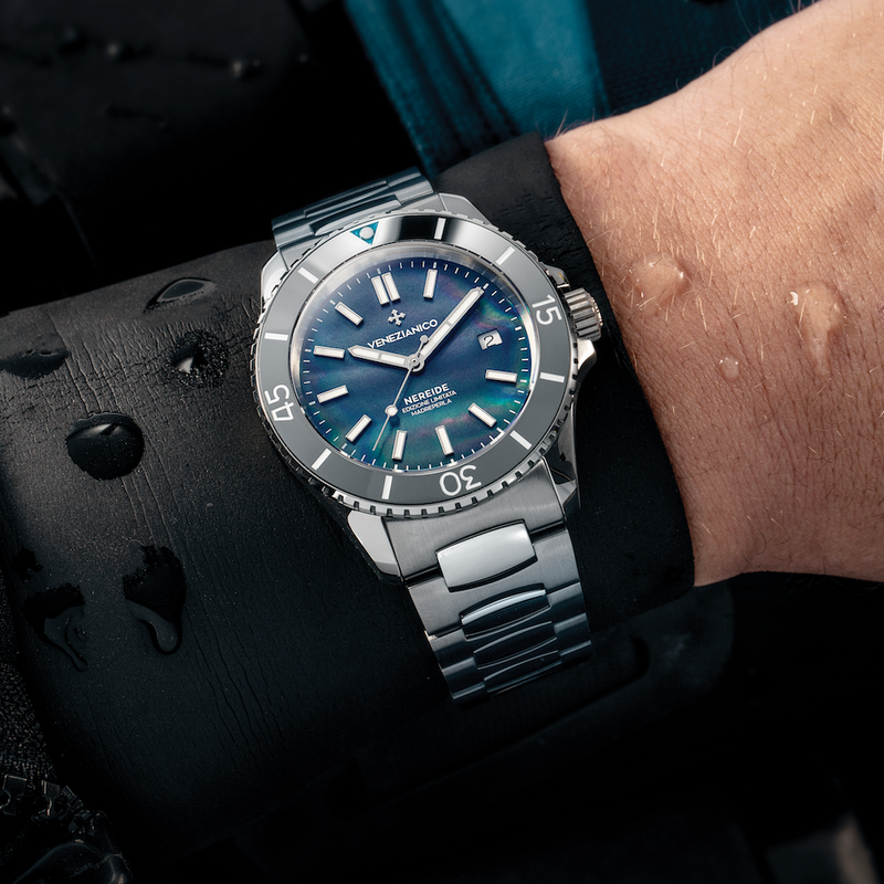 Venezianico NEREIDE TUNGSTENO - Madreperla Limited Edition In Linea