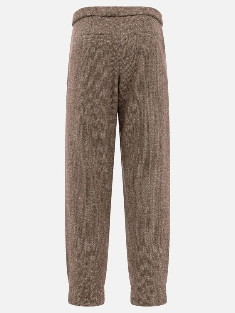 Vietti Brunello Cucinelli Pantaloni "Baggy Sartorial" Spedizione Gratuita