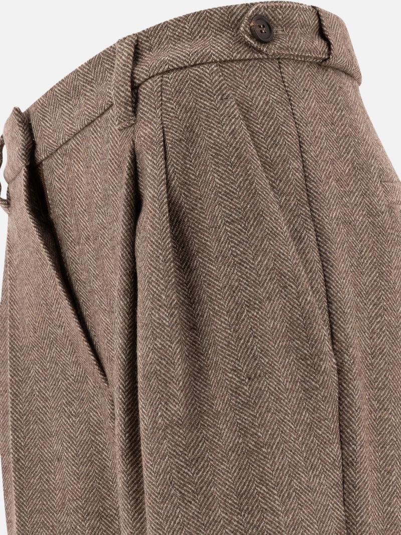 Vietti Brunello Cucinelli Pantaloni "Baggy Sartorial" Spedizione Gratuita