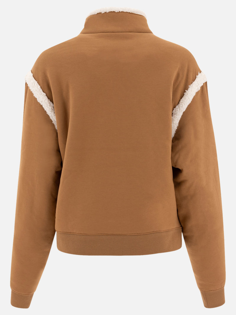 Vietti Ugg Felpa con mezza zip "Lydi" Sottocosto