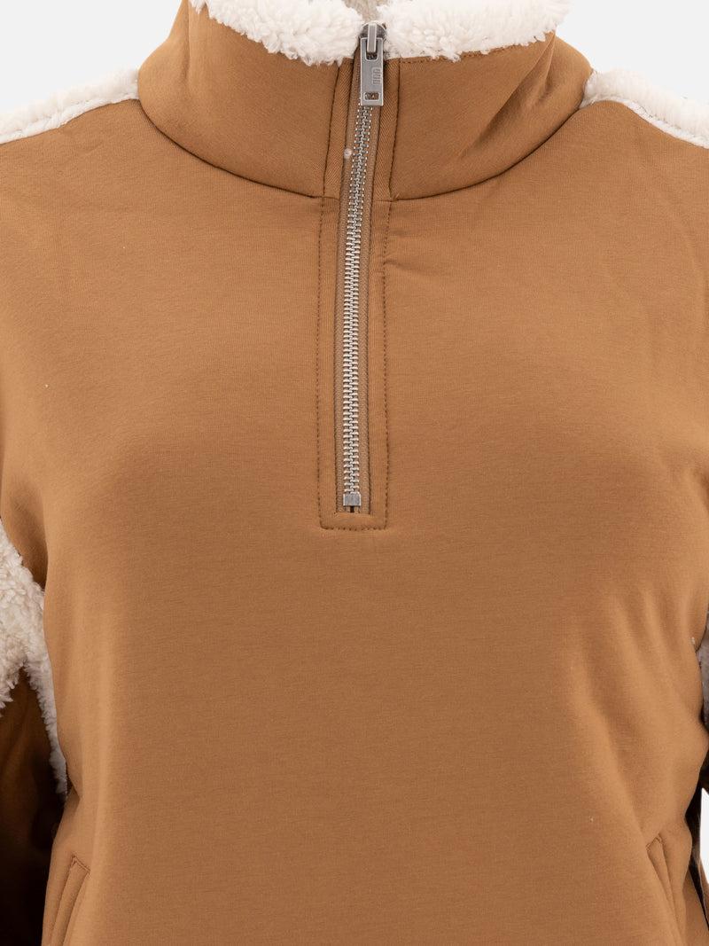 Vietti Ugg Felpa con mezza zip "Lydi" Sottocosto
