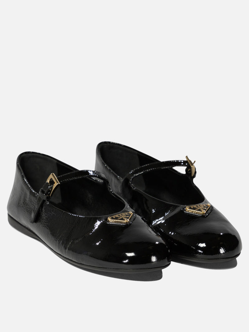 Vietti Prada Ballerine in vernice Online