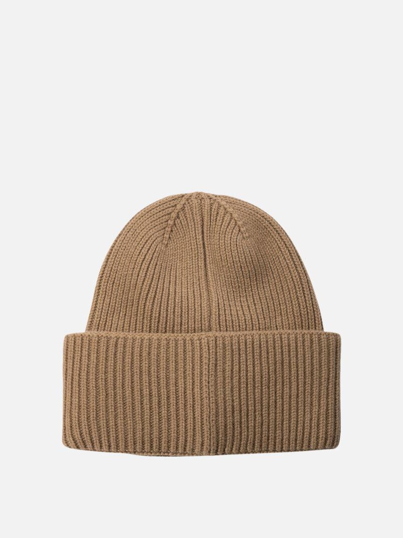Vietti Max Mara Berretto in cashmere a coste Sconto
