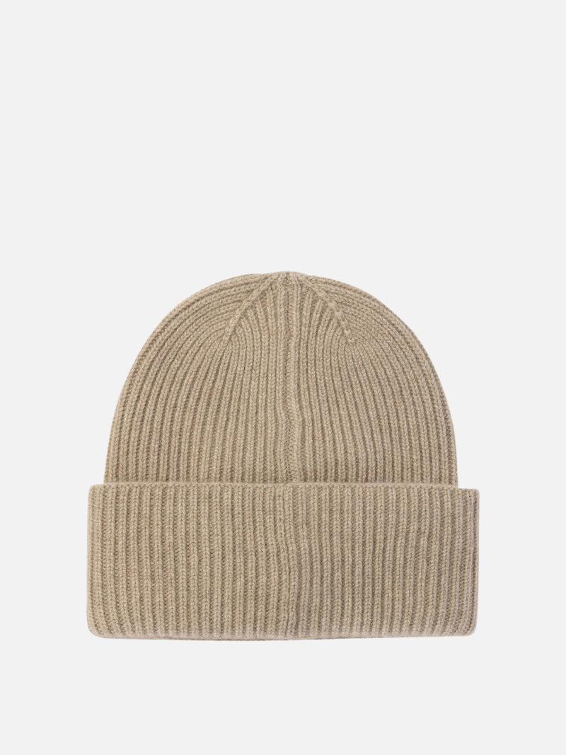 Vietti Max Mara Berretto in cashmere a coste In Vendita