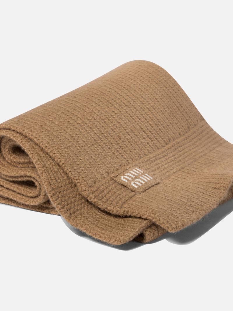 Vietti Miu Miu Sciarpa in lana e cashmere Saldi Di Fabbrica