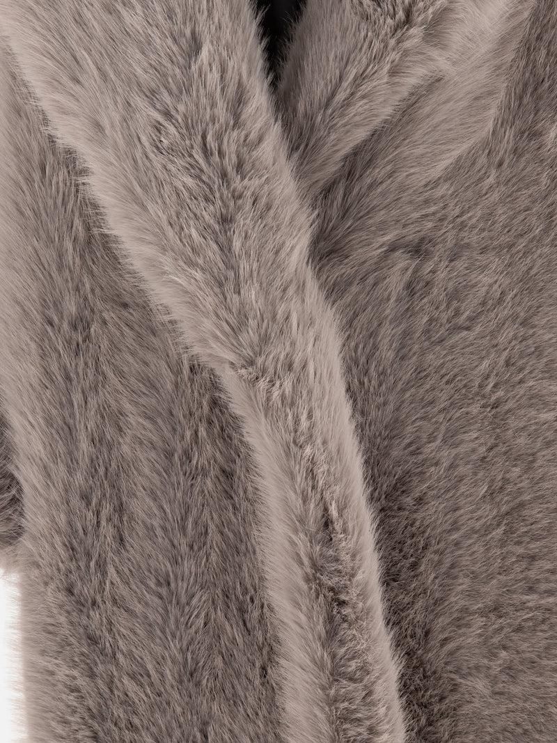 Vietti Max Mara Sportmax Cappotto in faux fur Prezzo basso