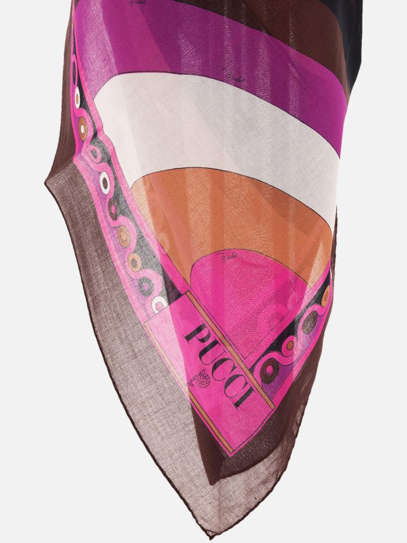 Vietti Pucci Sarong con stampa Iride e Onde Pezzi Unici