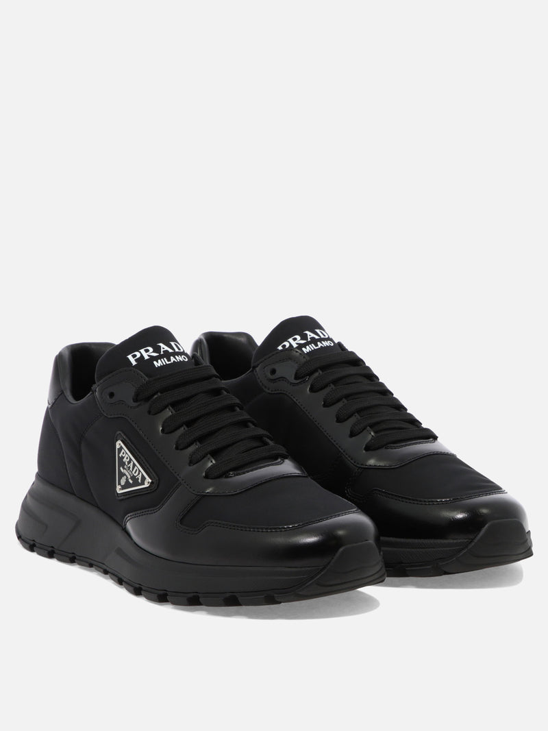 Vietti Prada Sneaker in pelle e Re-Nylon "PRAX 01" Novità