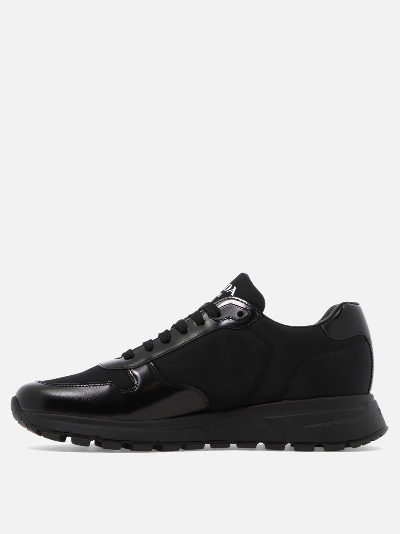 Vietti Prada Sneaker in pelle e Re-Nylon "PRAX 01" Novità