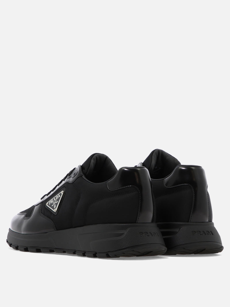 Vietti Prada Sneaker in pelle e Re-Nylon "PRAX 01" Novità