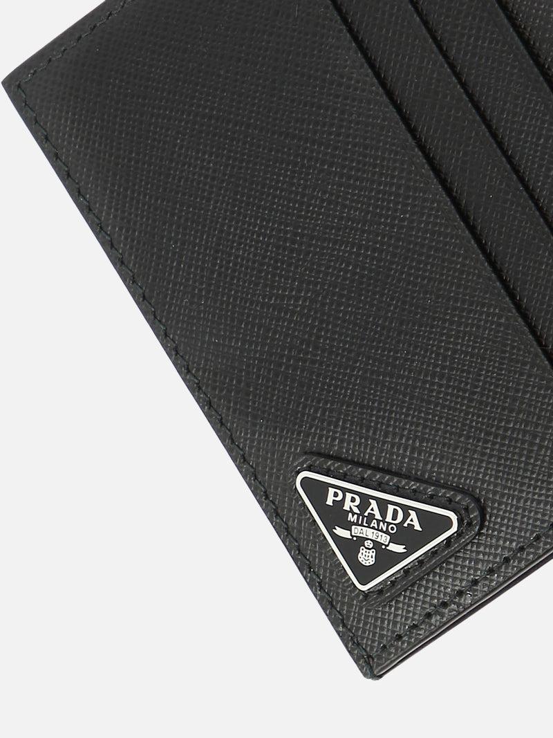 Vietti Prada Portacarte in Saffiano Consegna Veloce