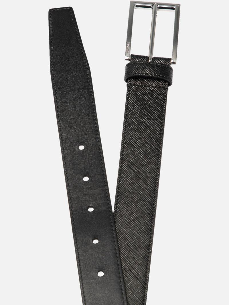 Vietti Prada Cintura in pelle Saffiano Promozione