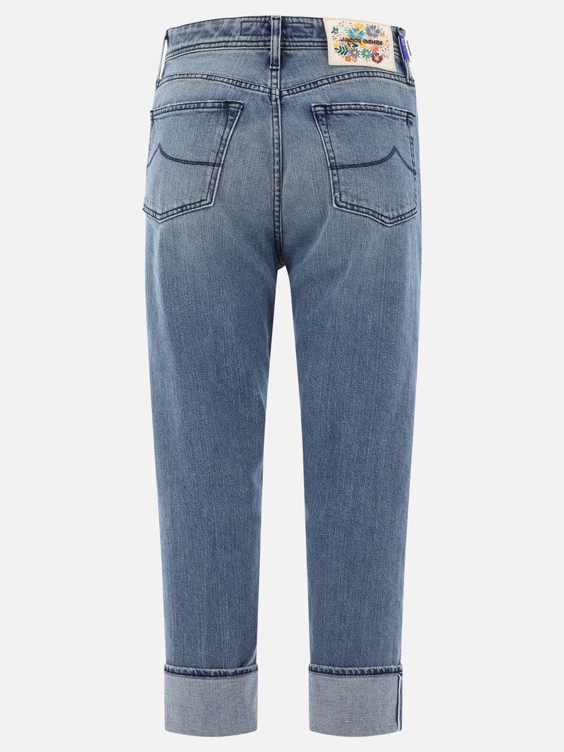 Vietti Jacob Cohën Jeans con cimosa "Jane" In Vendita