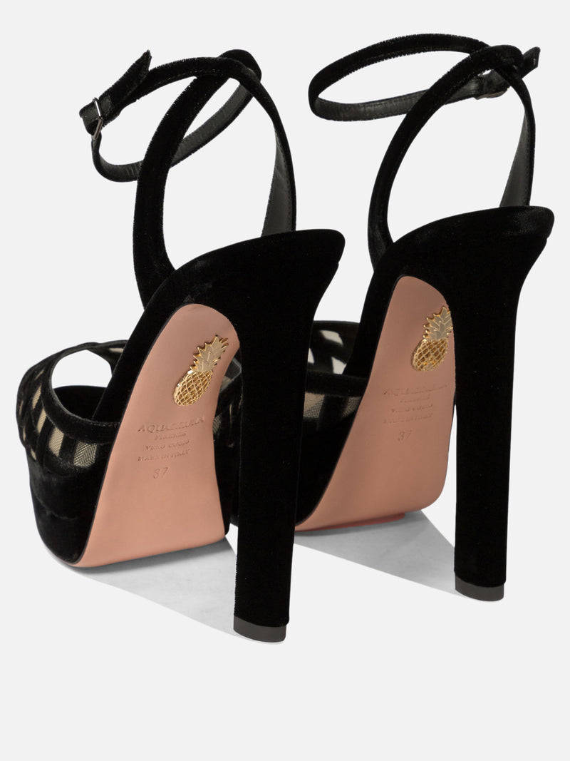 Vietti Aquazzura Sandali "Romance Plateau 130" In Saldo