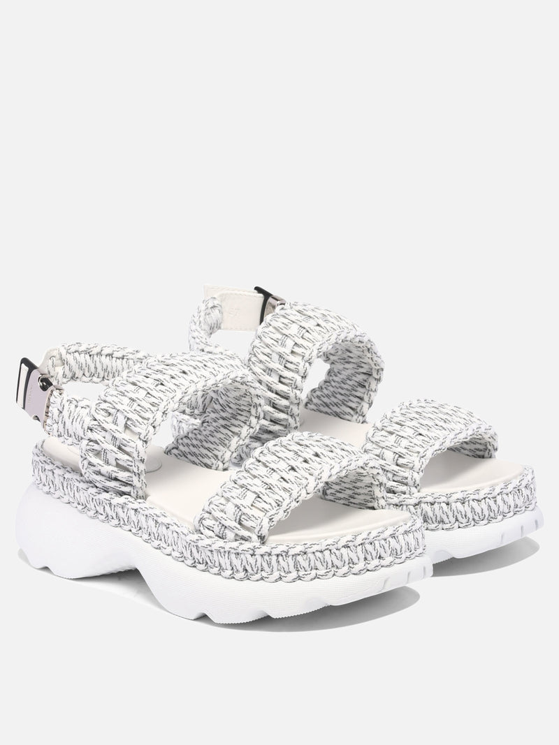 Vietti Moncler Sandali "Belay Woven" Sottocosto