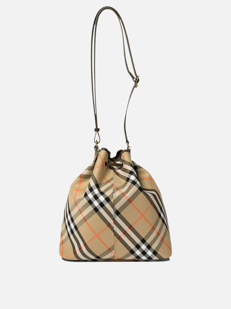 Vietti Burberry Borsa a secchiello "Vintage Check" Qualità