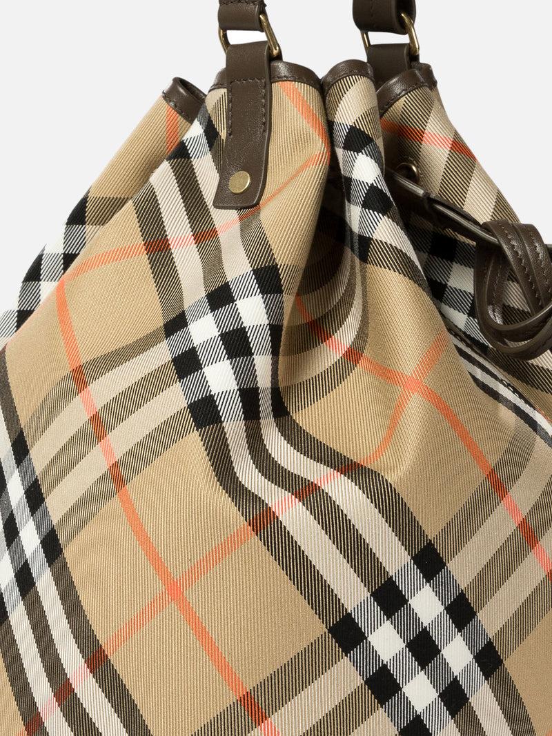 Vietti Burberry Borsa a secchiello "Vintage Check" Qualità